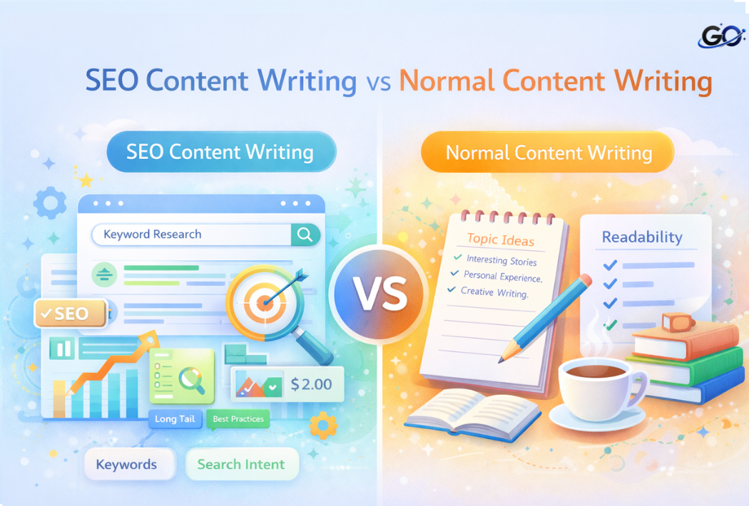 SEO Content Writing vs Normal Content Writing