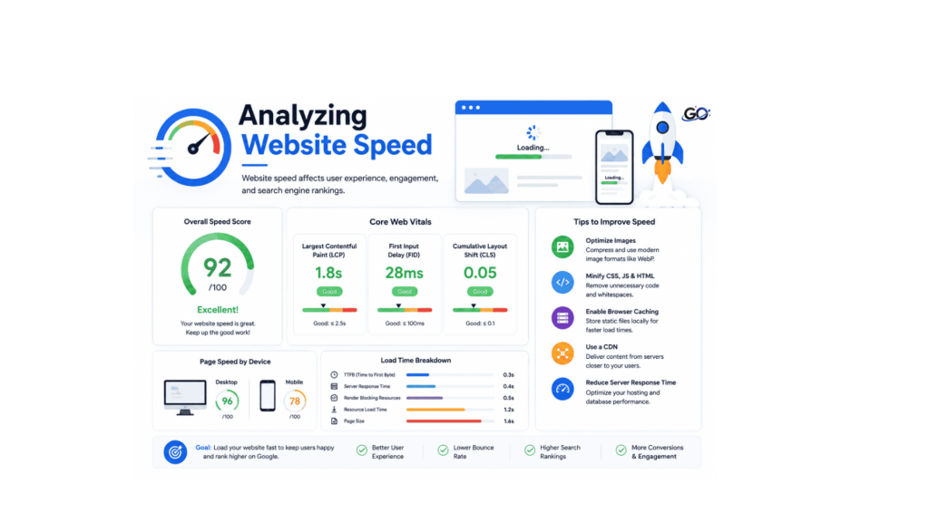 Analyzing Website Speed