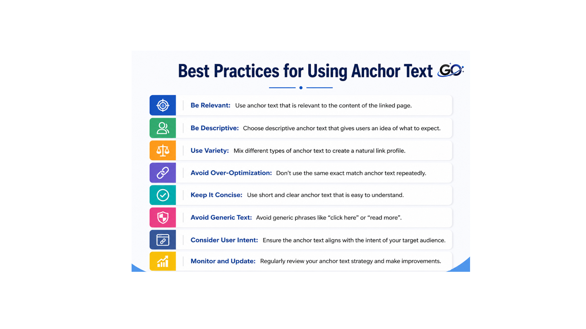 Best Practices for Using Anchor Text