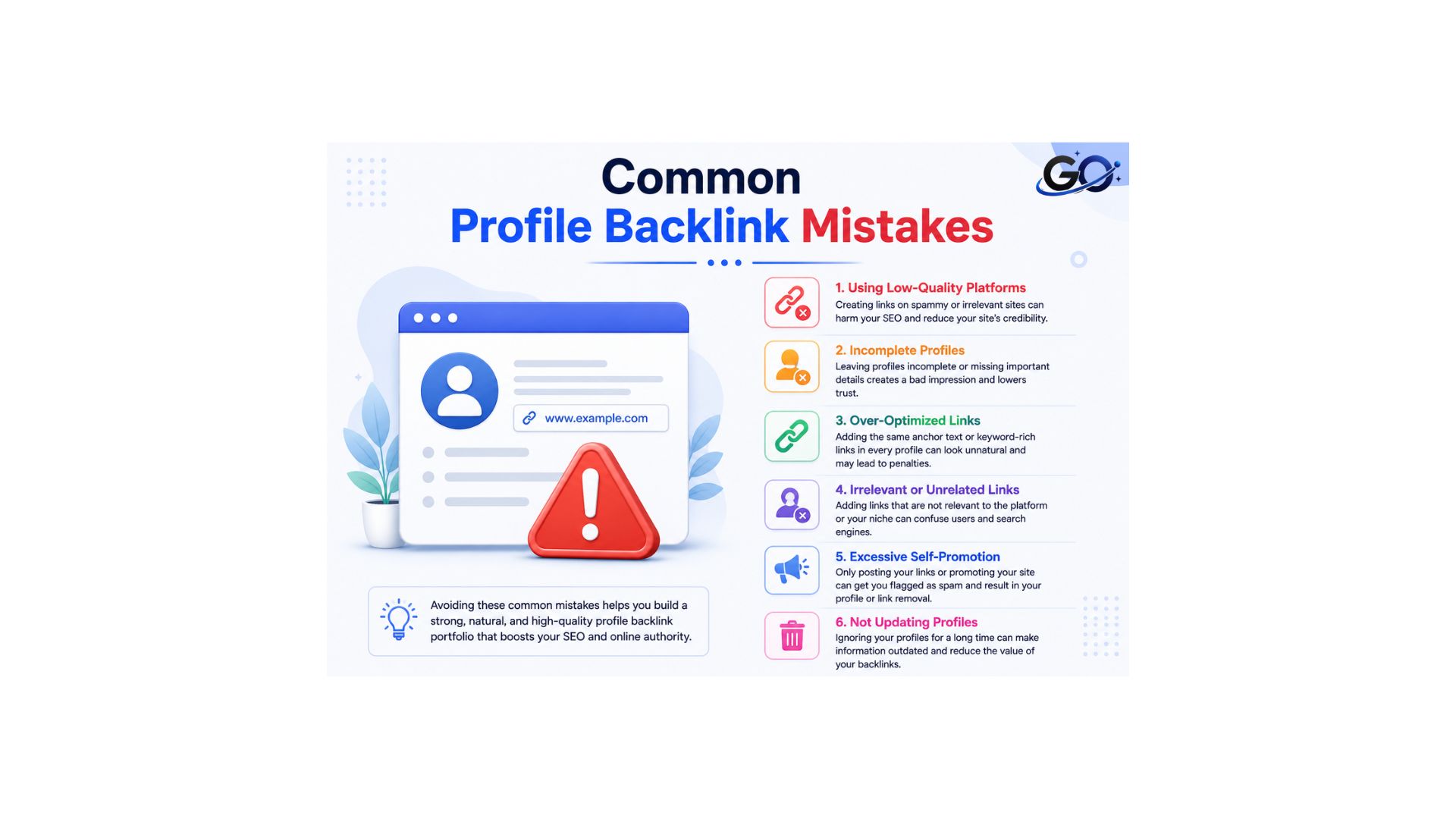 Common Profile Backlink Mistakes